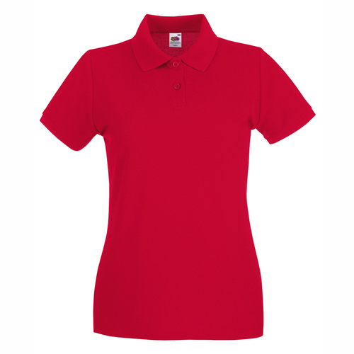 LADY-FIT PREMIUM POLO ID147  ΚΟΚΚΙΝΟ